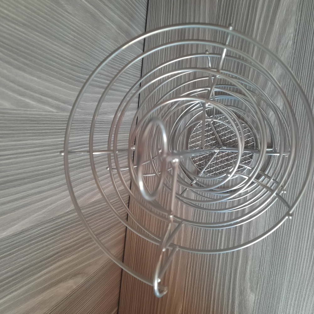 Silver Metal Food Storage Rack - Picture 2 of 5